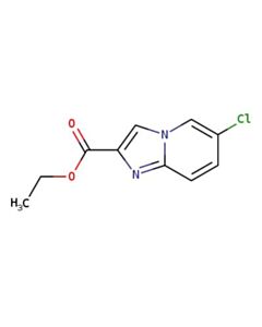 Astatech 6-CHOROIMIDAZO[1,2-A]PYRIDINE-2-CARBOXYLIC ACID ETHYL ESTER; 1G; Purity 95%; MDL-MFCD02186220